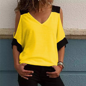 GFV - Cold Shoulder Top - Goforvibes