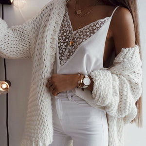 111Women Ladies Boho Beach Summer Top Holiday Loose Off shoulder Lace Vest Blouse Sleeveless Casual Femme Vest camisa feminina - Goforvibes